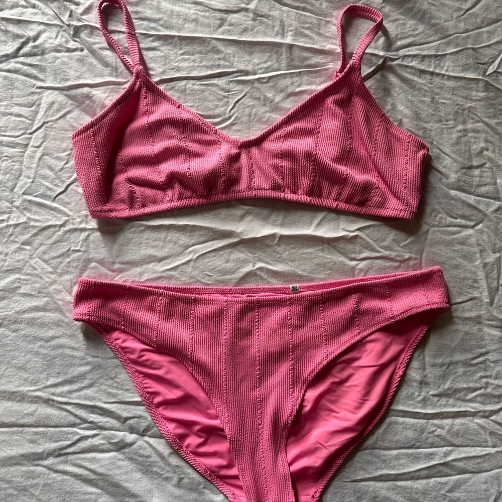 Pink Aerie Bikini - XL